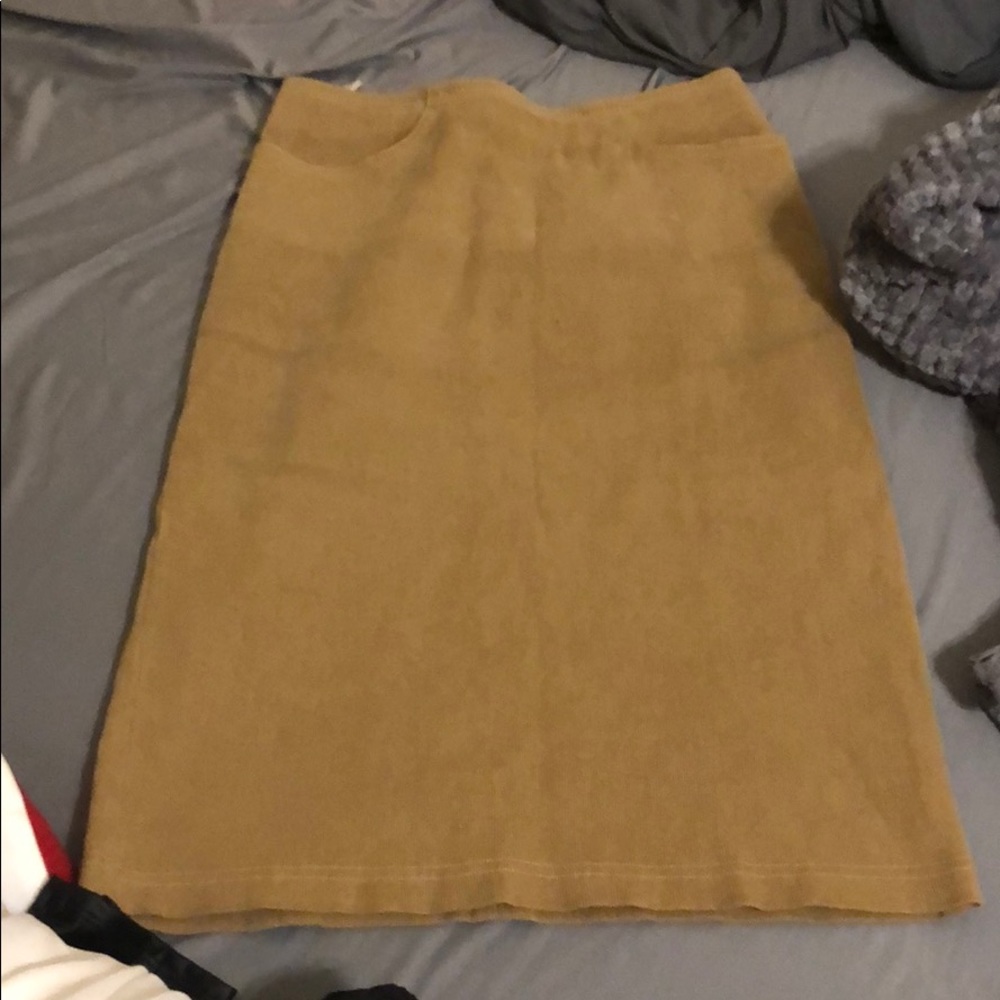 Tan skirt